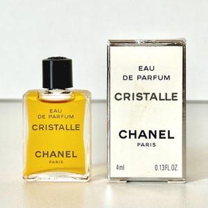 Chanel Cristalle Eau de Parfum 4ml Miniature, Women&#39;s Perfume Collectible Vintage