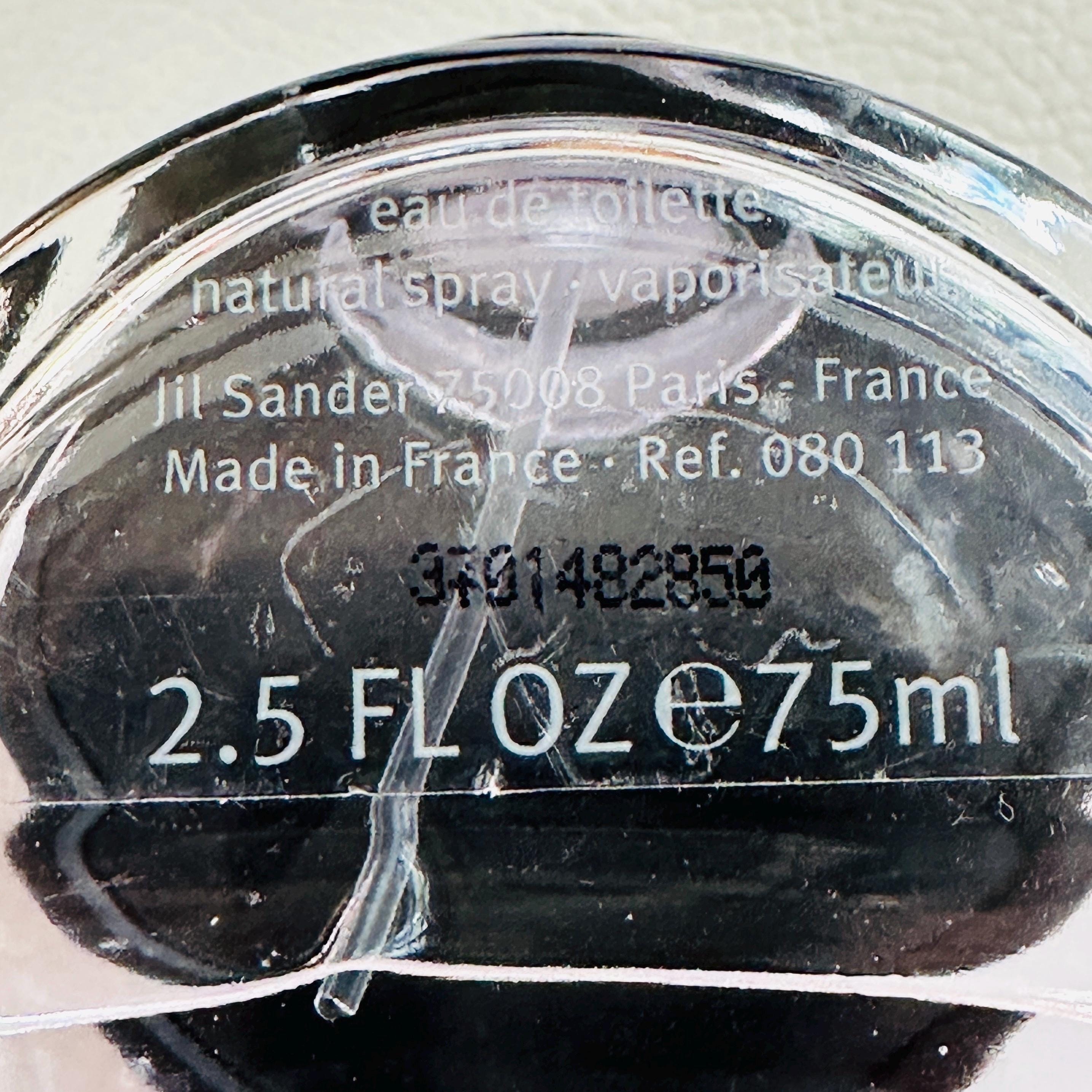 Jil Sander - Sander for Men - Eau De Toilette 75ml Spray for Men