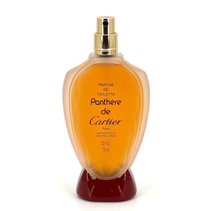 Cartier Panthère Parfum de Toilette Spray 75ml for Women - First Formula 1986 - Vintage Rare and Discontinued