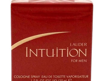 Estée Lauder – Intuition für Männer – Eau de Toilette 50 ml Spray – Jahrgang 2003 – eingestellt