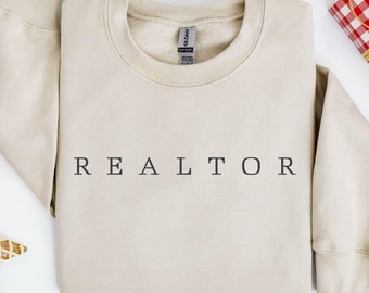 Realtor Sweatshirt, Real Estate Shirt, Gift for Real Estate Agent, Home Girl Sweater, Realtor Mom Tee, Cool Realtor Crewneck, Realtor Shirt