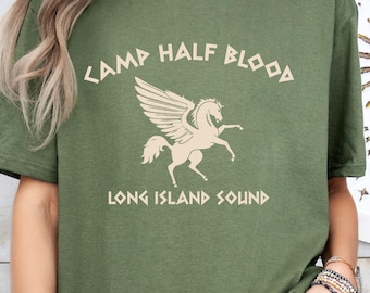 Camp Half-Blood T-Shirt, Percy Jackson Gift, Book Lover Tee