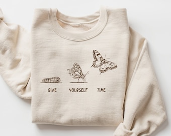 Inspiring Saying Gift for Women Men, Motivational Quotes Shirt and Sweatshirt, Positive Women Shirt, Strong Women Gifts, Mental Health Tee