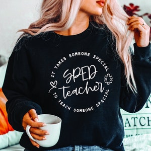 Sped Teacher Sweatshirt, Speech Therapy Shirt, Special Education Shirt, Your Words Matter Shirt, SPED Teacher, SLP Teacher, Teacher Shirt