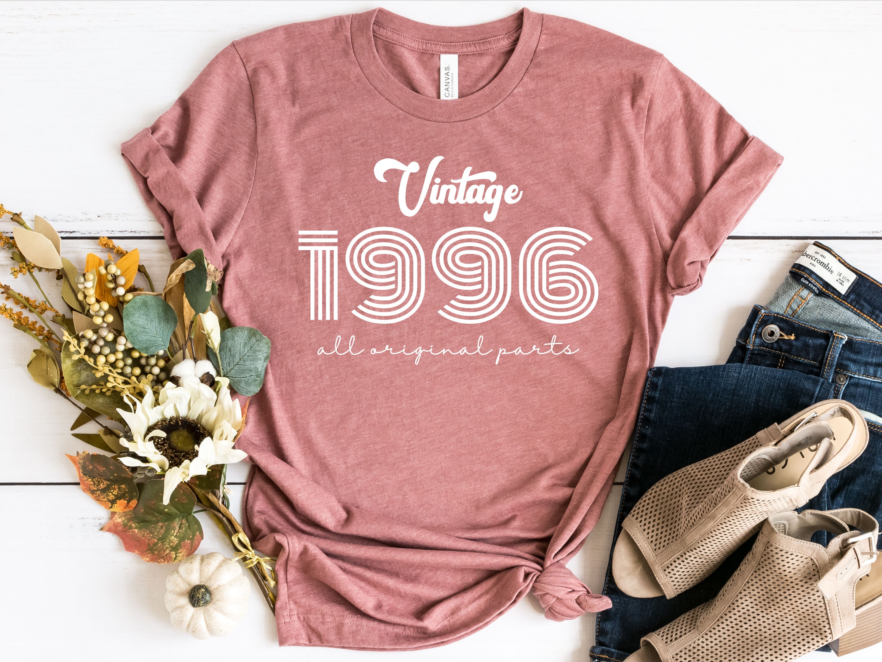 21th Birthday Gift Vintage 1996 T-Shirt Made in Men & Women