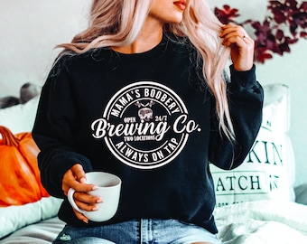 Breastfeeding Brewery Sweatshirt, Mama's Boobery Brewing Co Shirt, Funny Breastfeeding Shirt, New Mom Shirt, Baby Shower Gift, Breastfeeding