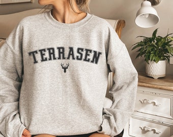 Terrasen Sweatshirt, ACOTAR Shirt, Terrasen Shirt, The City of Starlight, Gift For The Rhysand Fan Girl, Throne of Glass, Night Court Shirt
