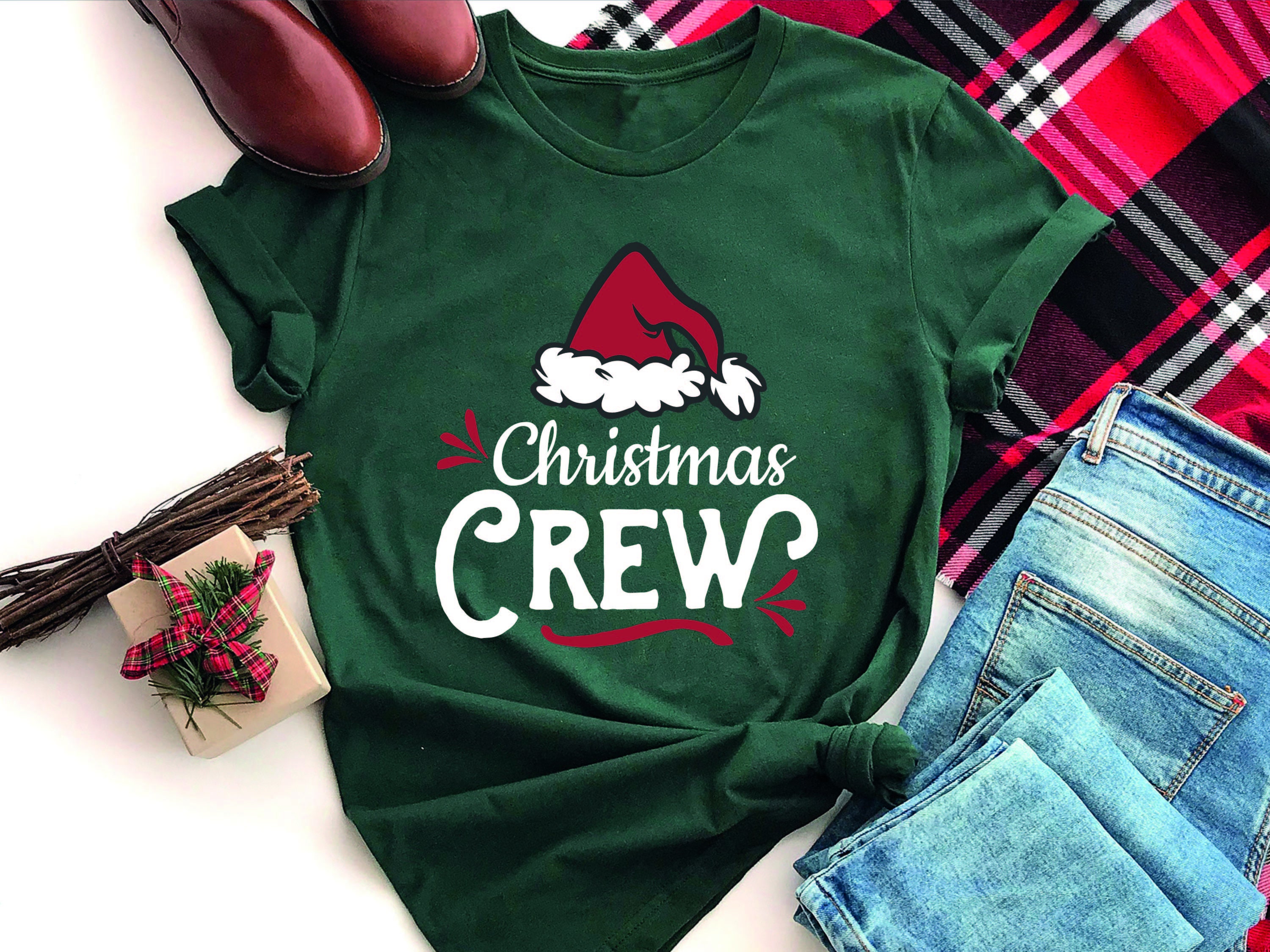 Christmas Crew Shirt Matching Christmas Shirt Family - Etsy