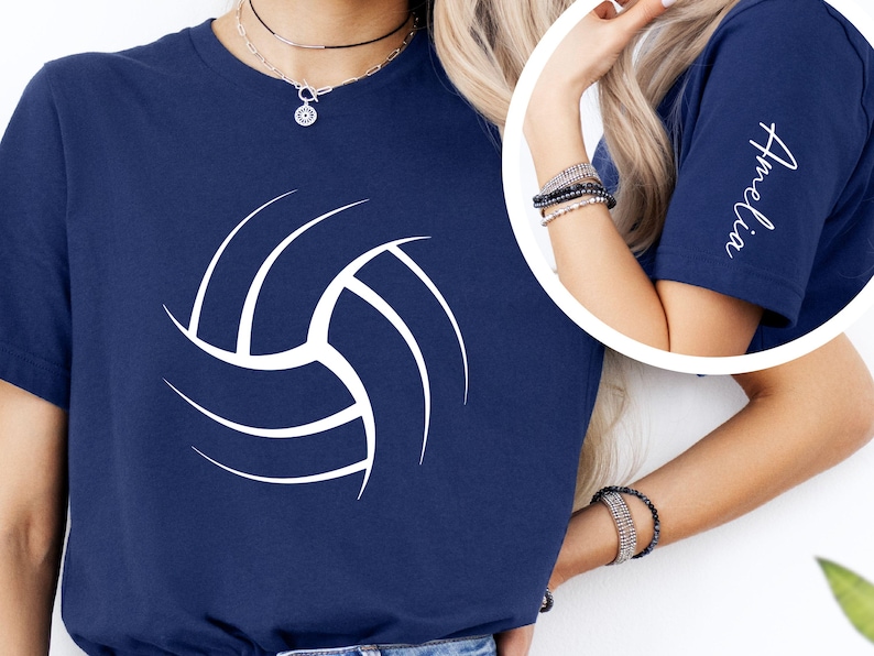 Personalized Volleyball Sweatshirt, Volleyball Mom Sweatshirt, Volleyball Tee, Game Day Volleyball, Gift For Volleyball Player, Gift for Her, Game Day Shirt,  Volleyball Tee Gift, Sport Lover Shirt, Mothers Day Gift
