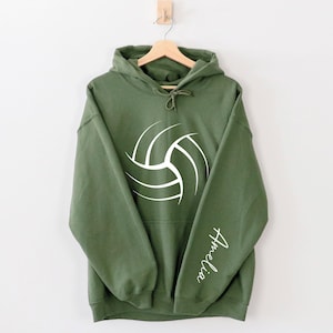 Personalized Volleyball Sweatshirt, Volleyball Mom Sweatshirt, Volleyball Tee, Game Day Volleyball, Gift For Volleyball Player, Gift for Her, Game Day Shirt,  Volleyball Tee Gift, Sport Lover Shirt, Mothers Day Gift