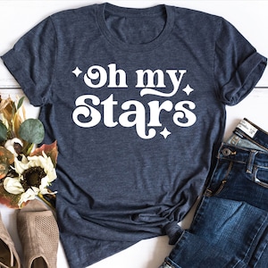 Oh My Stars Shirt, America Lover Shirt, Merica Shirt, 4th of July Shirt, Womens 4th of July, Independence Day, America Tee, Memorial Day