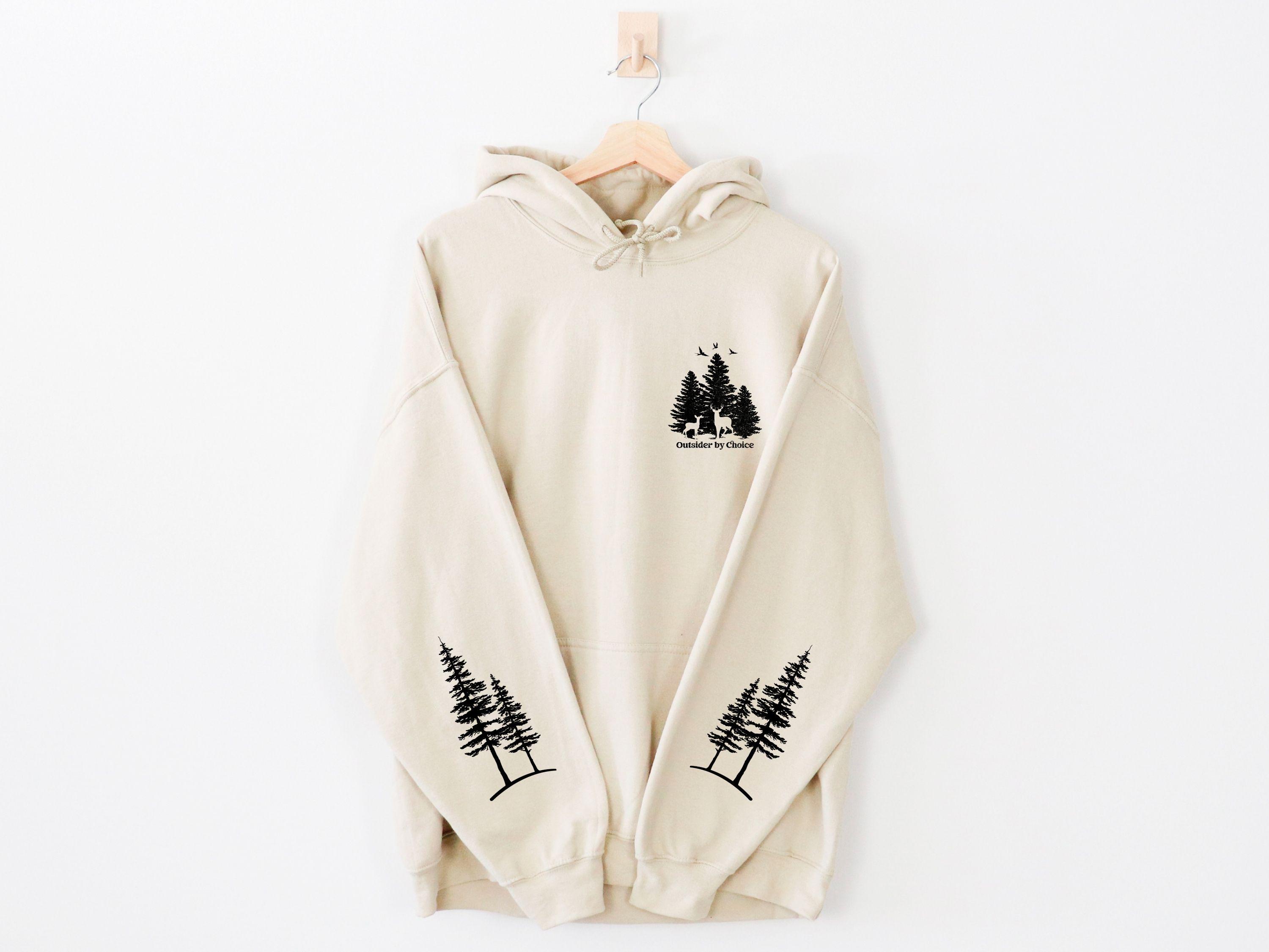 Outdoor Hoodie, Outsider by Choice Sweatshirt, Outsider Hoodie