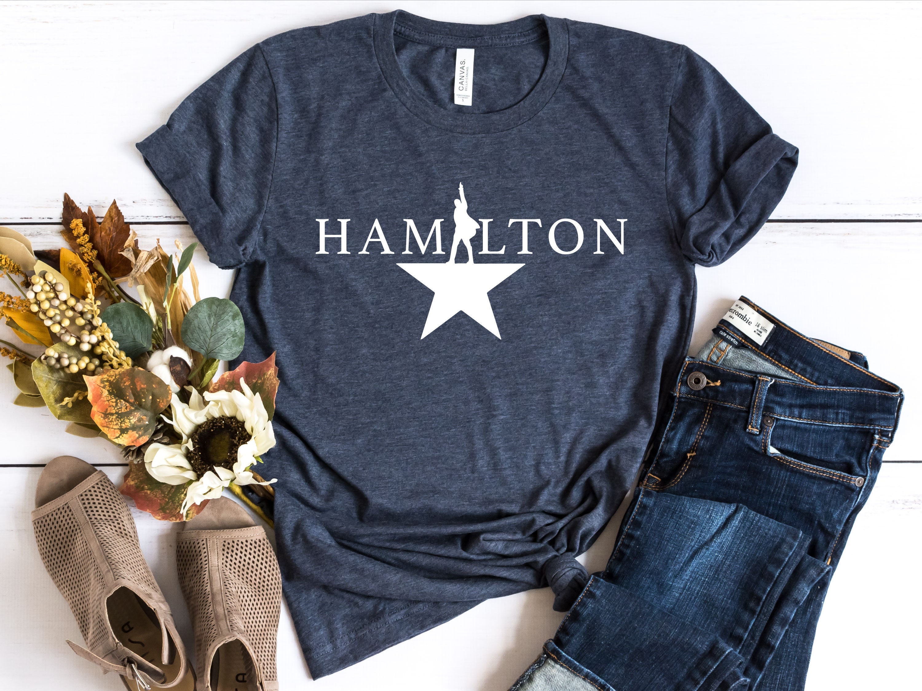 Powerline Hamilton Themed T-shirts Black, White, Colorful T-shirts Heat  Press and Airbrush Shirts Customized Gifts 