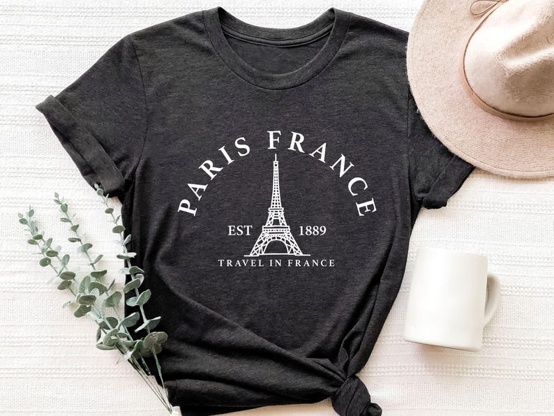 Paris France Shirt, Travel To France Shirt, Eiffel Tower Shirt, Gift For Paris Lover, Vacation in Paris Tee, France Souvenir Shirt,Paris Tee