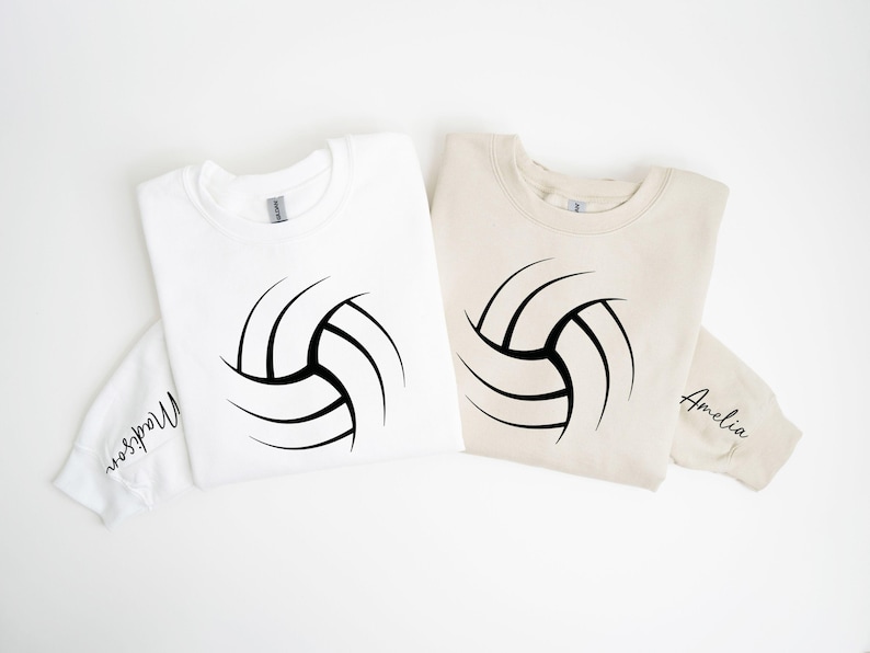 Personalized Volleyball Sweatshirt, Volleyball Mom Sweatshirt, Volleyball Tee, Game Day Volleyball, Gift For Volleyball Player, Gift for Her, Game Day Shirt,  Volleyball Tee Gift, Sport Lover Shirt, Mothers Day Gift
