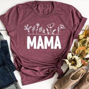 Mama Shirt, T-Shirt For Mom, Sweatshirt For Mama, T-Shirt For Mom, Mother&#39;s Day Gift Shirt, Mom Birthday Gift Shirt, Mother Shirts - Momma