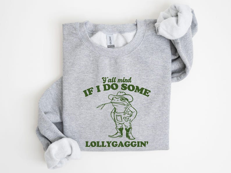 Funny Frog Shirt, Cowboy Frog Shirt, Unhinged Tshirt, Funny Meme Sweatshirt, Weirdcore Shirt, Gen Z Shirt, Funny Meme Sweatshirt, Y2k Shirt