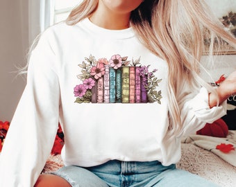 Bible Lover Shirt, Women Of The Bible Shirt, Christian Women Shirt, Christian Floral Book Sweatshirt, Jesus Christ Shirt, Retro Bible Shirt