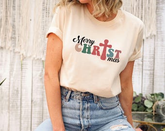 Merry Christmas Shirt, Sweatshirt  Gift For Christmas, Christmas Vacation Tee, Santa Claus Woman Sweatshirts, Christmas Family Party T-Shirt