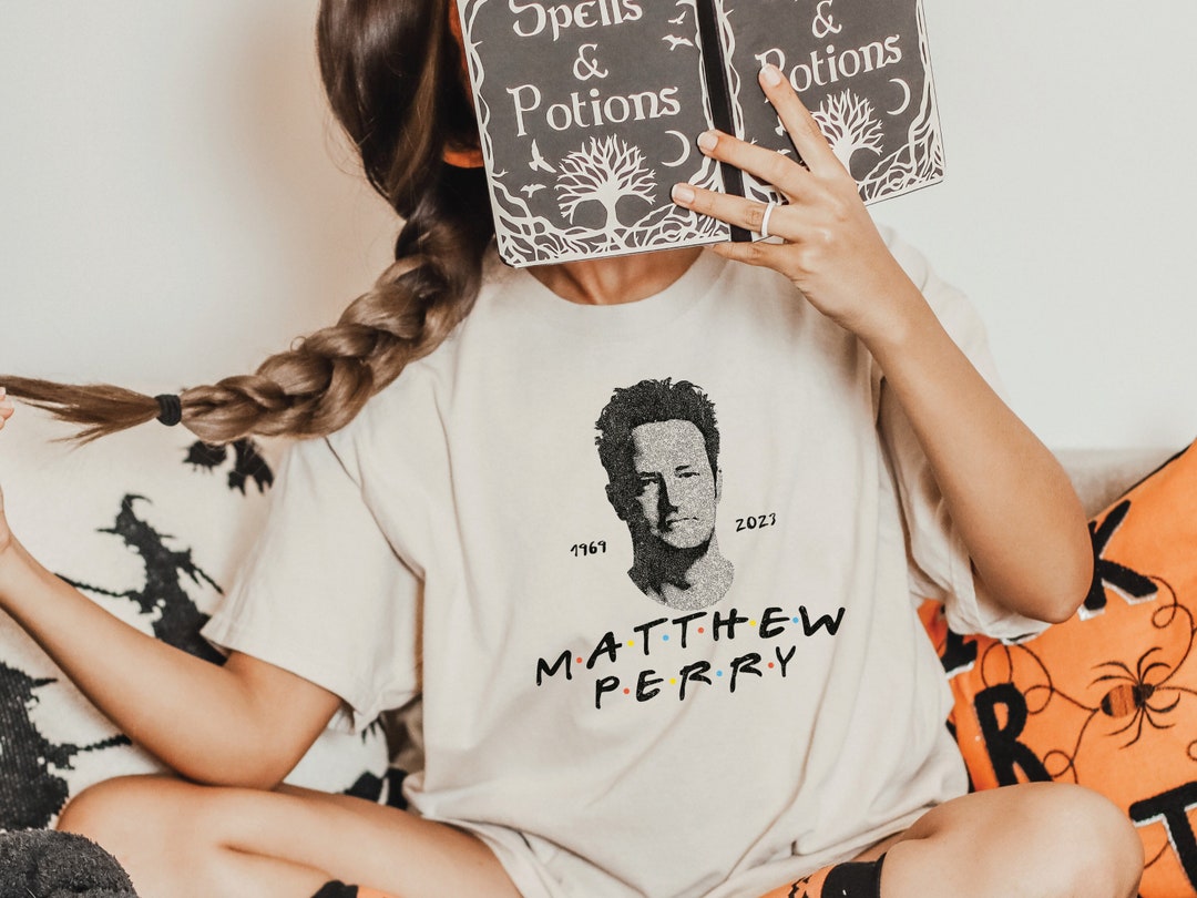 Matthew Perry Shirt RIP Chandler Bing Shirt Friends - Etsy Canada