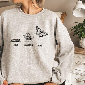 Inspiring Saying Gift for Women Men, Motivational Quotes Shirt and Sweatshirt, Positive Women Shirt, Strong Women Gifts, Mental Health Tee