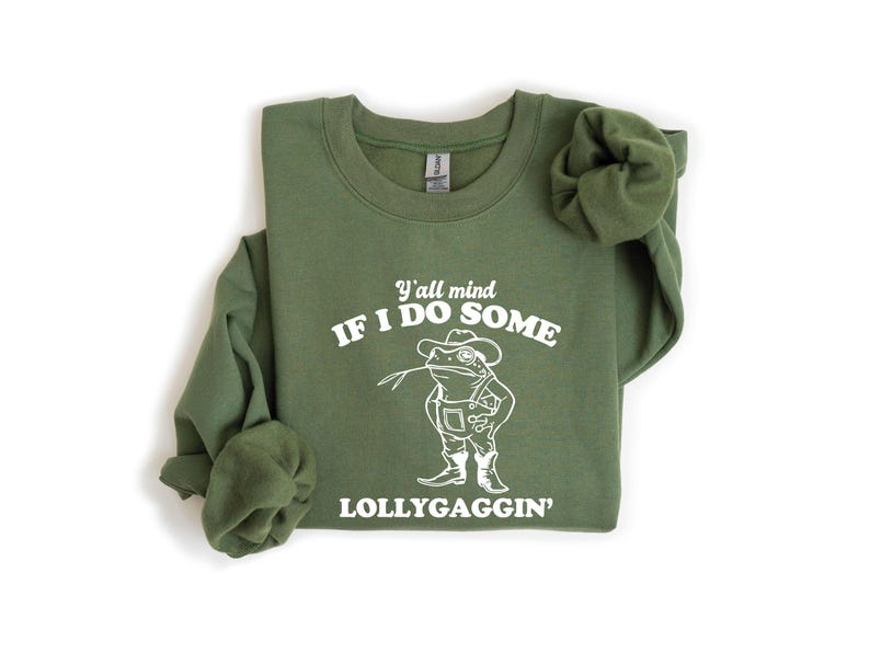 Funny Frog Shirt, Cowboy Frog Shirt, Unhinged Tshirt, Funny Meme Sweatshirt, Weirdcore Shirt, Gen Z Shirt, Funny Meme Sweatshirt, Y2k Shirt