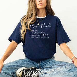 Mega Pint Shirt, Funny Johnny Depp Shirt, Justice for Johnny, Alcohol Lover Gift, Johnny Depp Fans Tee, Alcoholics Shirt, Depp Tshirt