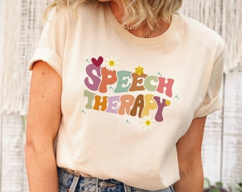 Speech Therapy Shirt, Speech Therapist Sweatshirt, Therapist Shirt, Slp Shirt, Speech Language Pathologist Shirt, Speech Therapy Gift