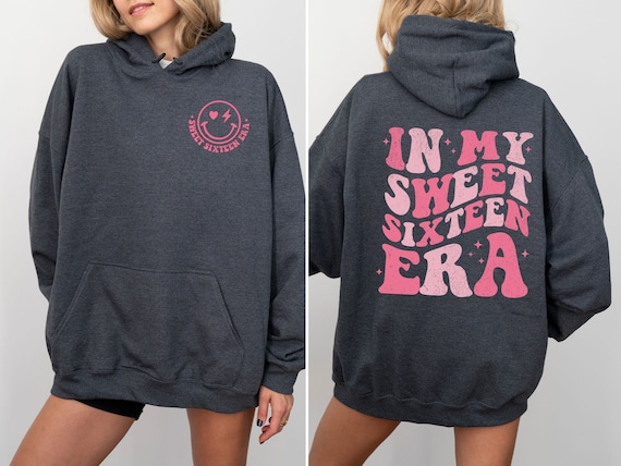 In My Sweet Sixteen Era Shirt, Sweet 16 Shirt, 16th Birthday Gift, 16 Birthday Party Shirt, Sweet 16 Squad Shirt,Birthday Shirt for Teenager