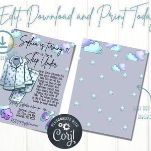 Sleep Under Invitation Only, Slumber Party, Sleep Over 2
