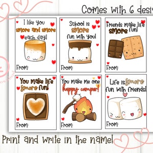 Smore Valentinstagskarten