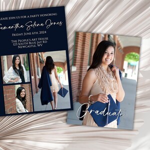 Graduation Party Invitation, Graduation Announcement
