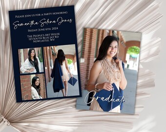 Graduation Party Invitation, Graduation Announcement