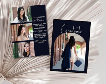 Graduation Party Invitation, Graduation Announcement