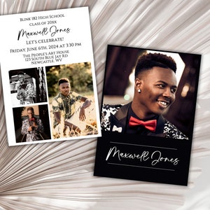 Graduation Announcement, Graduation Party Invitation