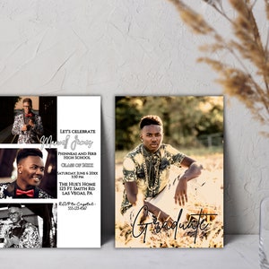 Graduation Party Invitation, Graduation Announcement