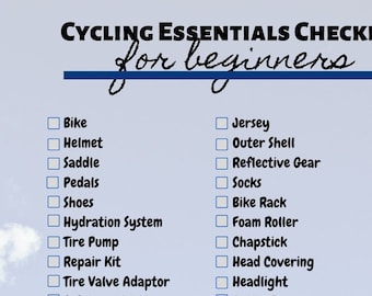 Cycling Essentials Checklist for Beginners