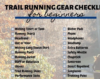 Trail Running Gear Checklist