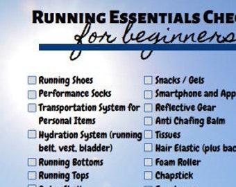 Running Essentials Checklist for Beginners