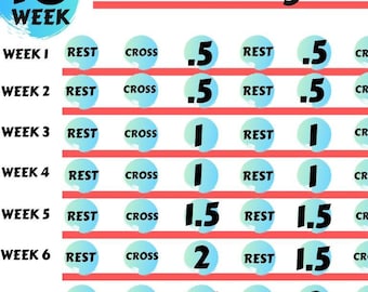 Calendrier d'entraînement de 10 semaines 10 km pour débutants