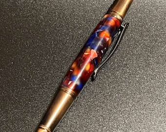 Nebula antique copper ballpoint pen