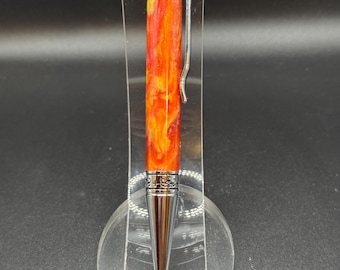 En Fuego Diamond Cast Twist Pen