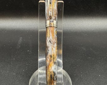 Diamond Cast Fountain Pen – Handmade Luxury Writing Pen, Unique Gift for Writers