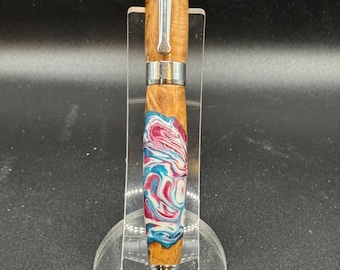 unique Scottish Oak and resin Rollerball Pen