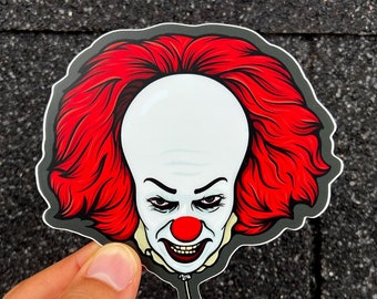 Pennywise, 90's Vintage Horror, Vinyl Sticker