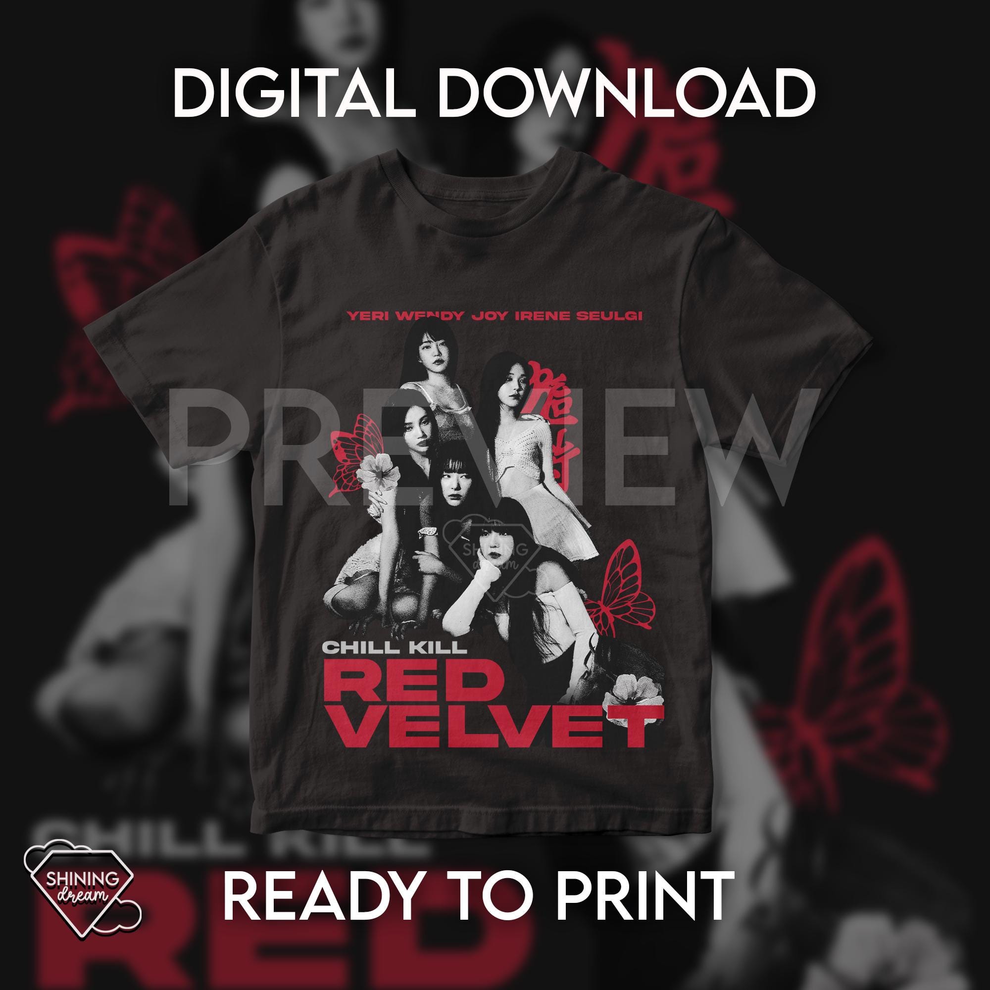 Red Velvet Shirt - Etsy