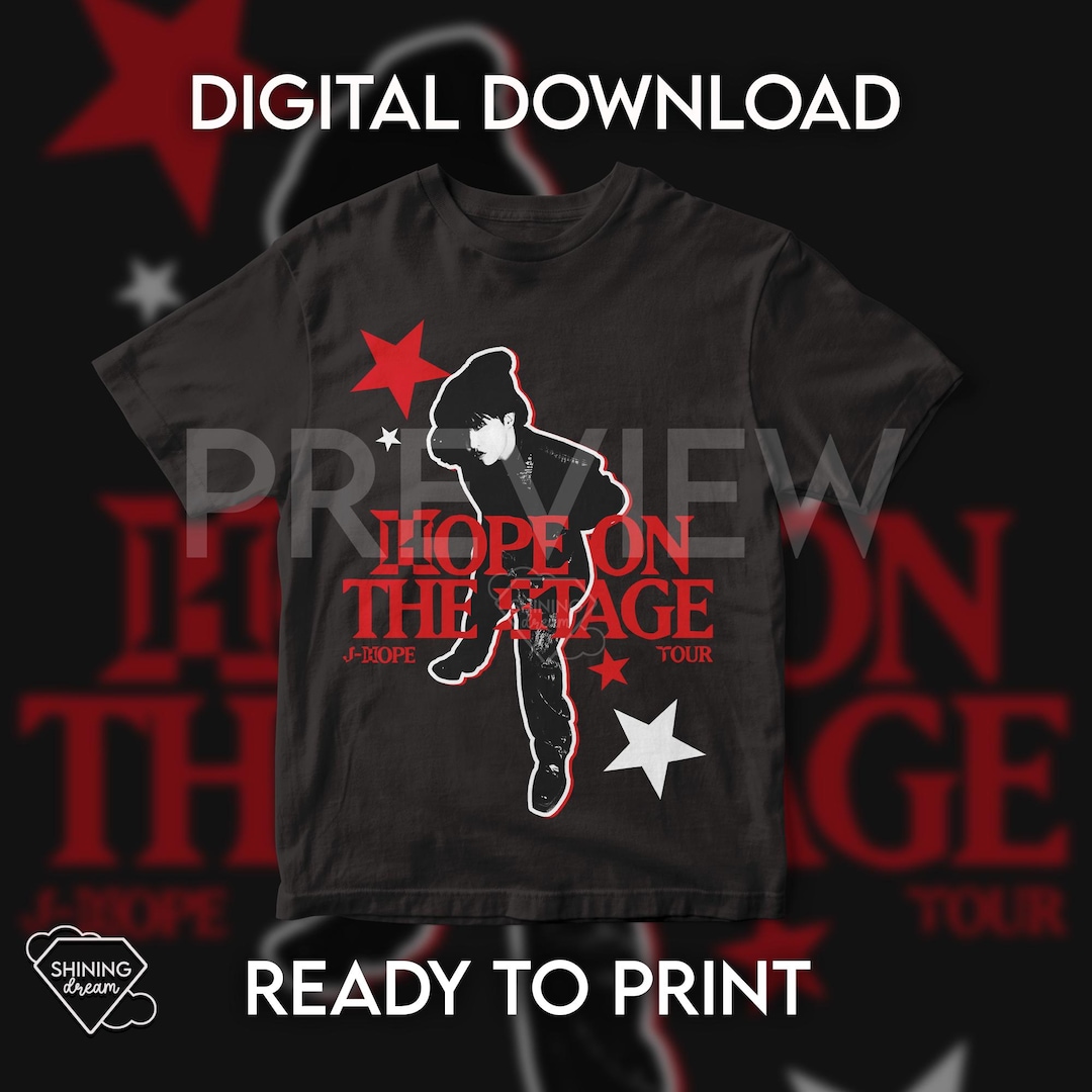 I ❤️ J-HOPE: HOPE ON THE STAGE Tシャツ　Mサイズ HOPE ON THE STAGE S/S T-Shirt (White) [S,M,XL - 2nd Preorder
