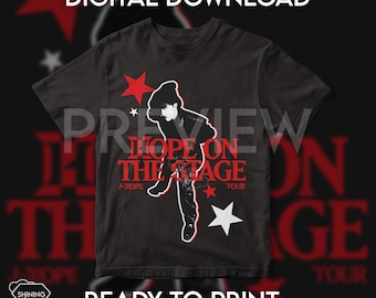 J-hope Hope on the Stage Tour T-shirt, Hope on the Street