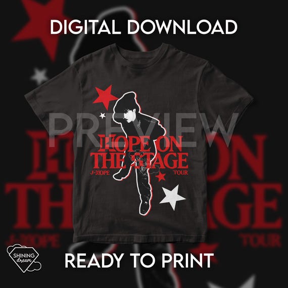 J-HOPE HOPE ON THE STAGE in JAPAN Tシャツ L HOPE ON THE STAGE in JAPAN] S/S T-SHIRT (WHITE) - A-KPOP