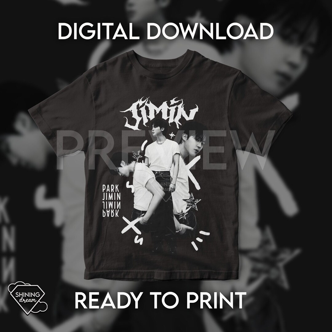【未開封】[FACE]S/S T-Shirt JIMIN Tシャツ Mサイズ JIMIN FACE Goods - S/S T-Shirt (White)